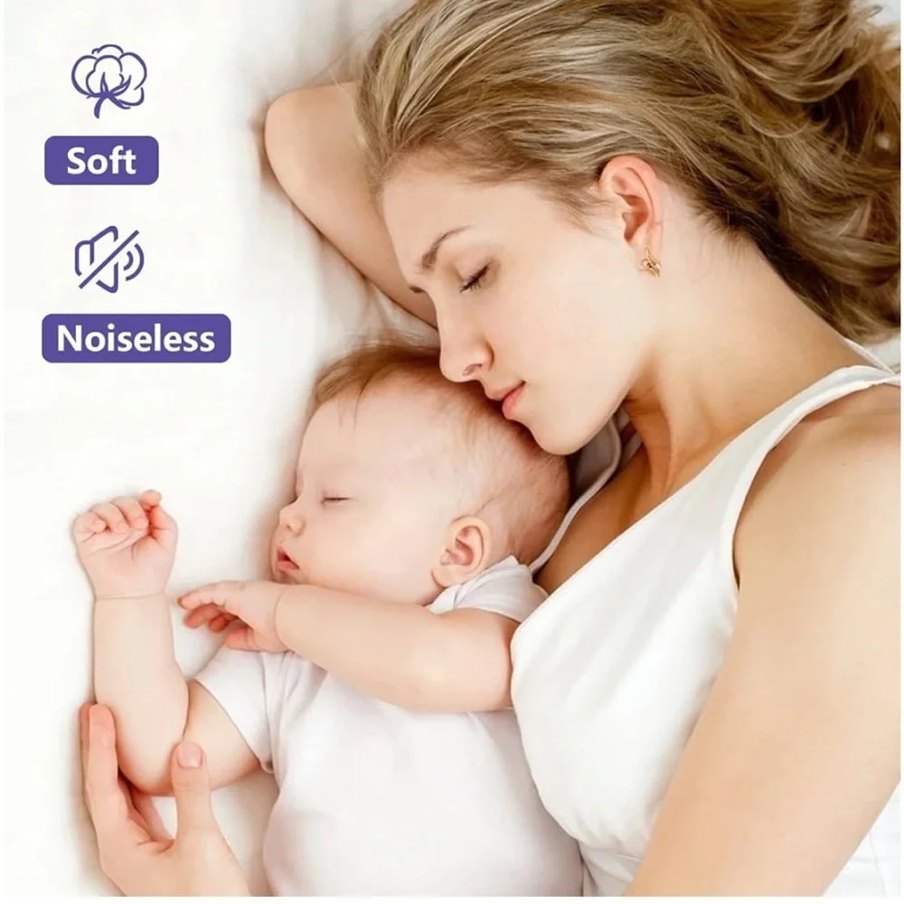 Elelen Waterproof Noiseless Hypoallergenic Mattress Protector Pack 2 Size Full